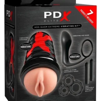 Ass-gasm Extreme Vibrating Kit – vibračná análna sada