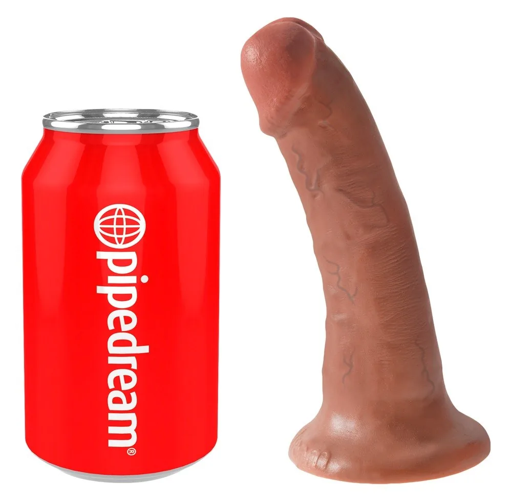Realistické dildo 6" s prísavkou – Obrázok 2