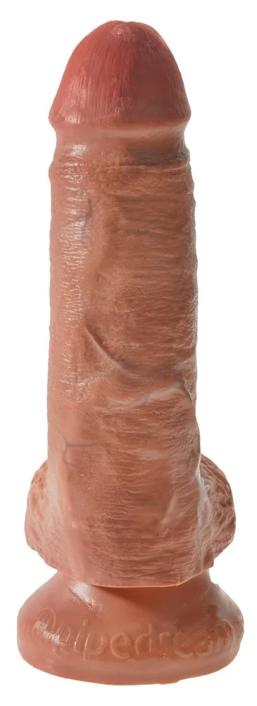 Realistické dildo 7" so semenníkmi – Obrázok 3