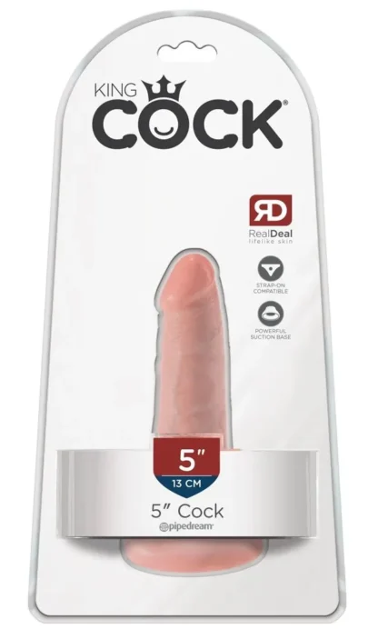 King Cock 5" dildo – telová farba