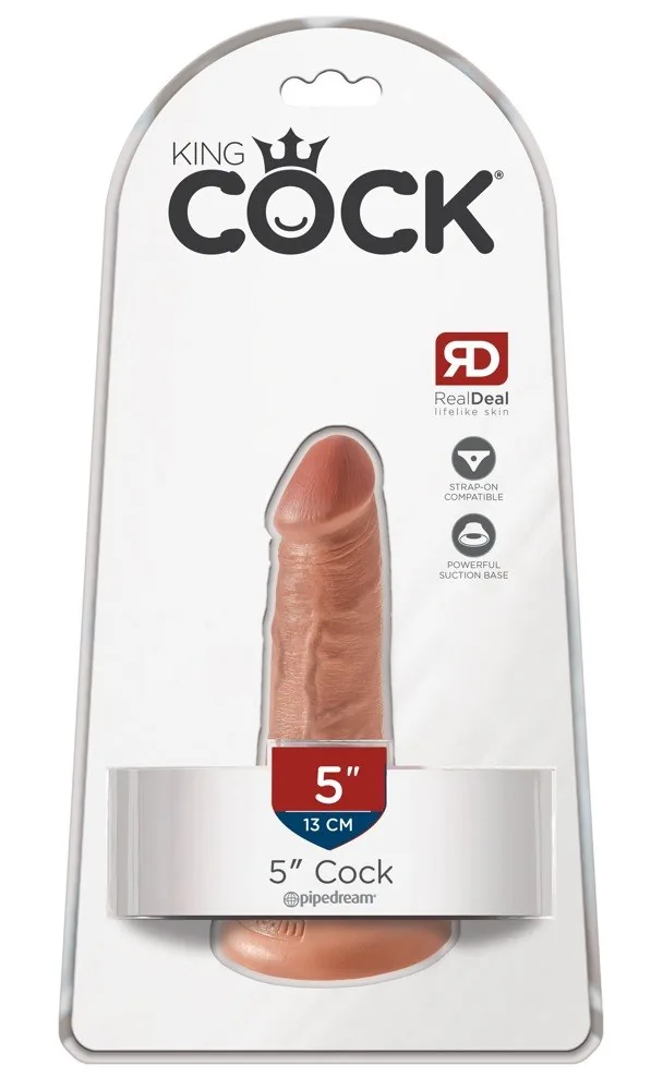 Realistické dildo 5" s prísavkou