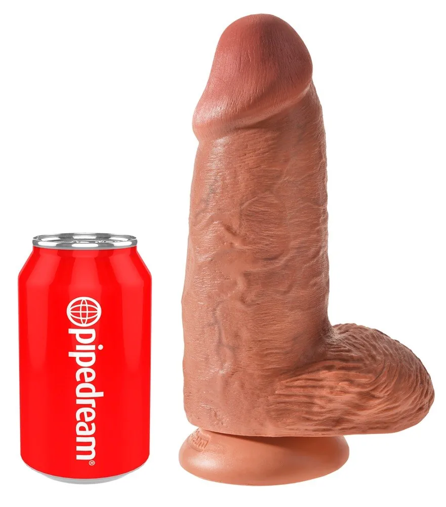 Chubby 9" – hrubé realistické dildo – Obrázok 2