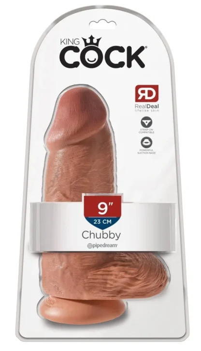 Chubby 9" – hrubé realistické dildo