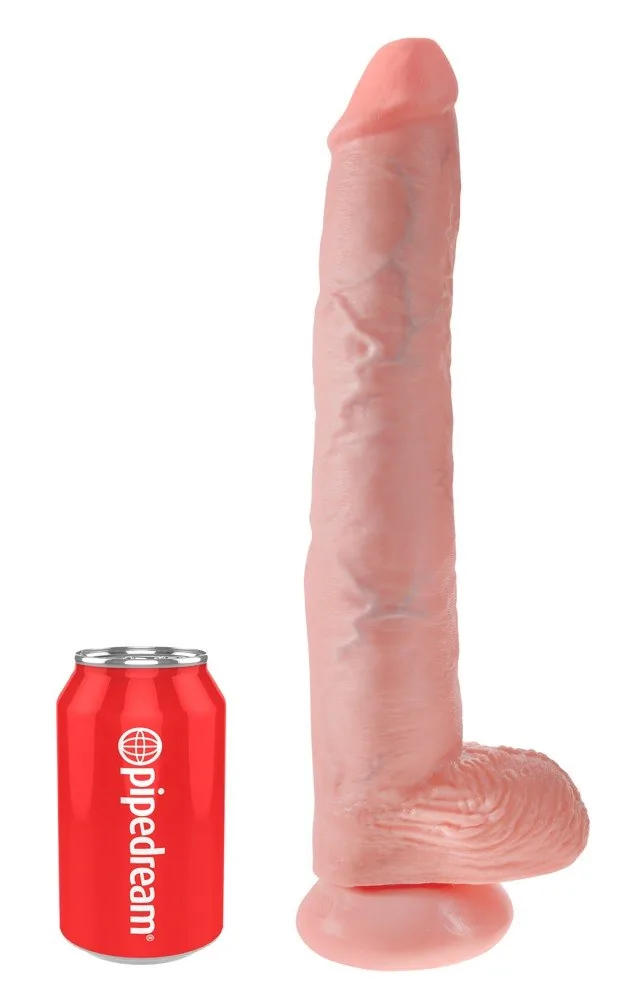 King Cock 14" dildo s varlatami – Obrázok 2