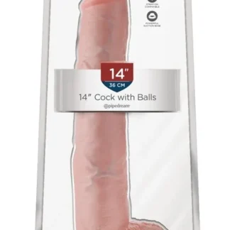 King Cock 14" dildo s varlatami