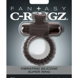 Vibračný silikónový erekčný krúžok Super Ring