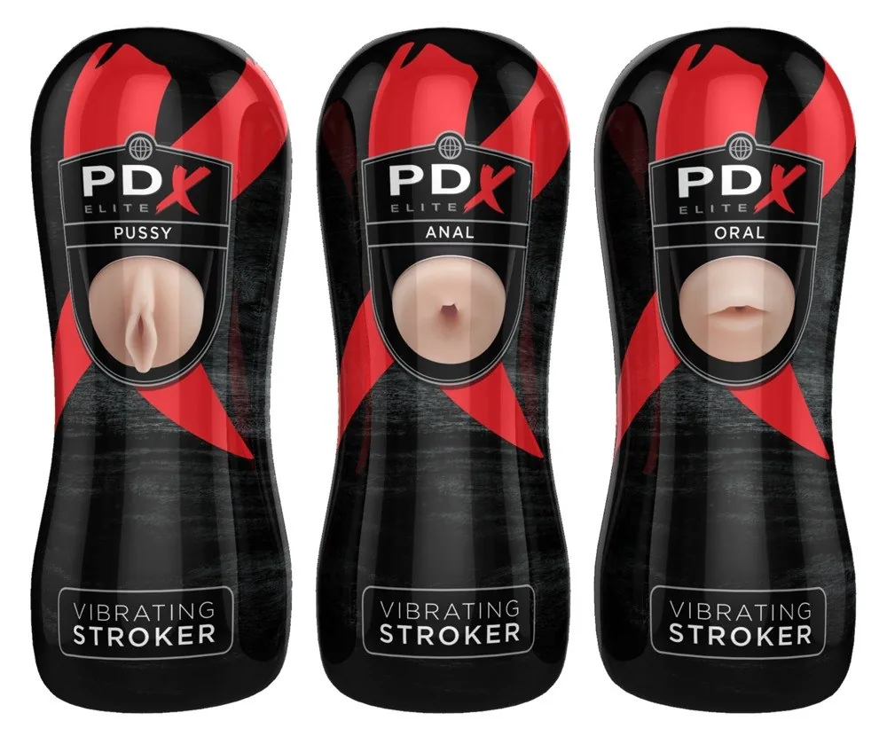 Vibračný masturbátor Vibrating Stroker – Obrázok 3