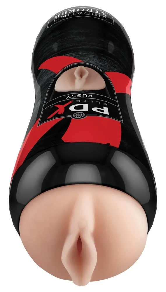 Vibračný masturbátor Pussy Vibrating Stroker