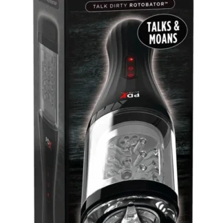 PDX Elite Talk Dirty Rotobator – rotačný masturbátor