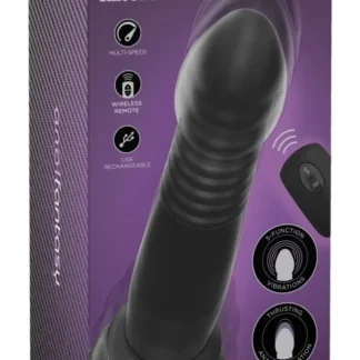 Análny vibrátor s prirážaním Ass Thruster