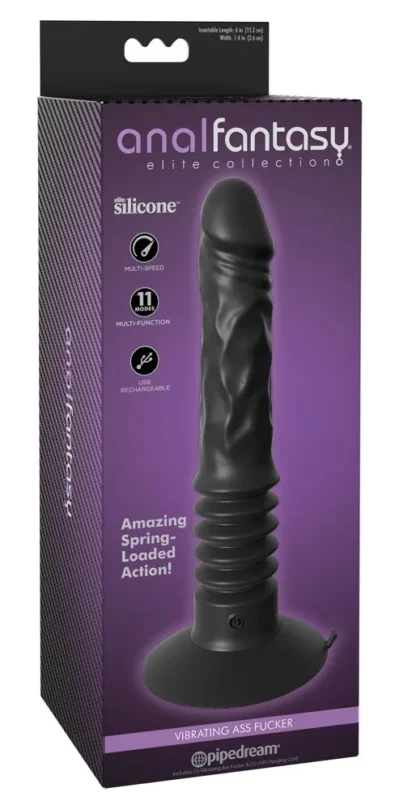 Análny vibrátor Vibrating Ass Fucker