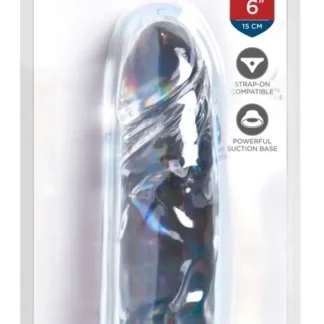 Cock 6 Clear – priehľadné realistické dildo