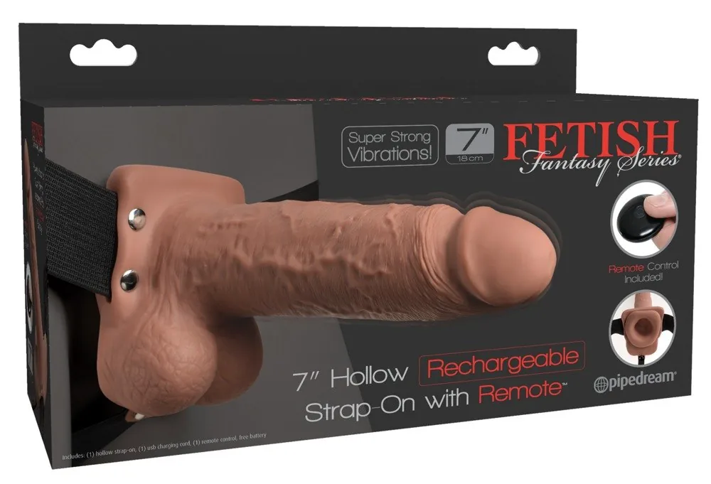 Dutý pripínací vibrátor s nabíjacím ovládačom