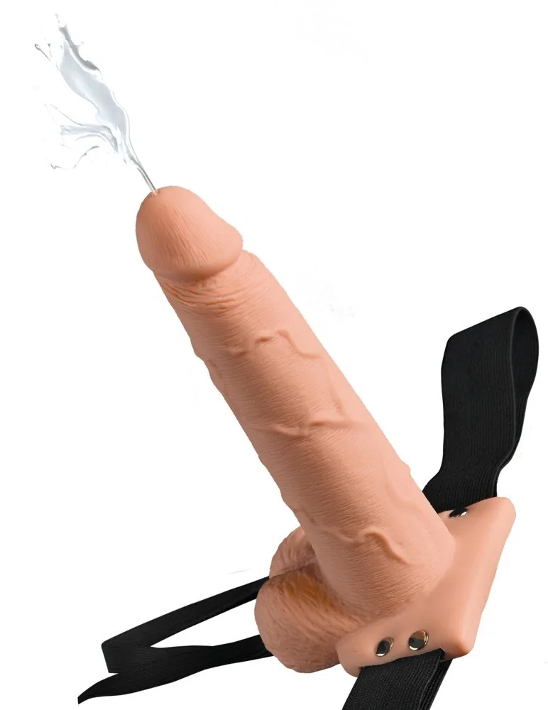 Fetish Fantasy dutý strap-on so striekaním 7,5″ – Obrázok 3