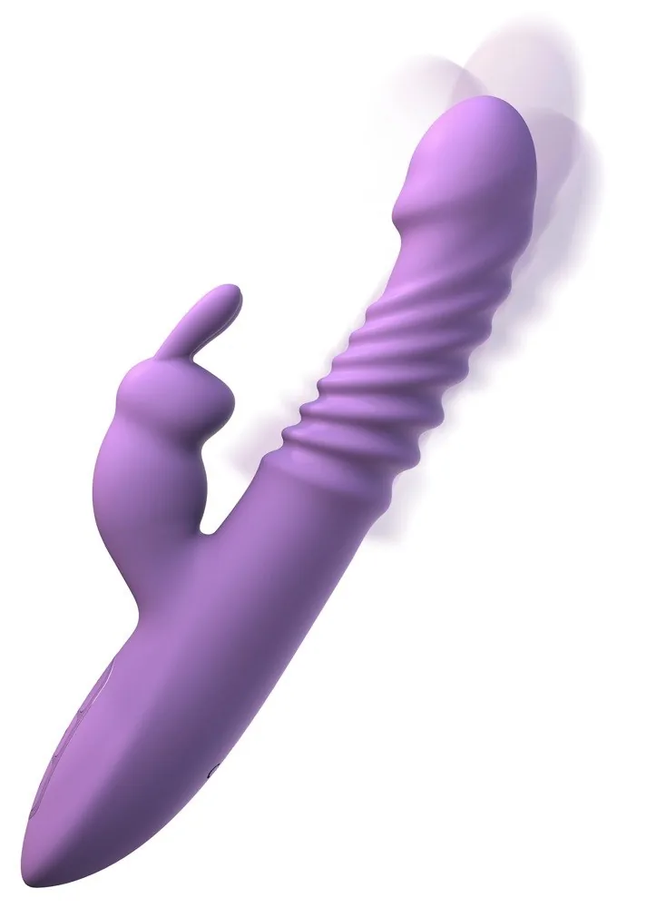 Rabbit vibrátor Her Thrusting Silicone Rabbit – Obrázok 4