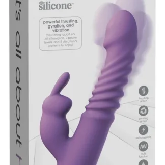 Rabbit vibrátor Her Thrusting Silicone Rabbit