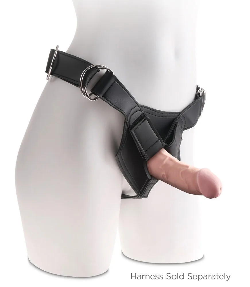 Realistické dildo King Cock Plus 6" Triple Density – Obrázok 6