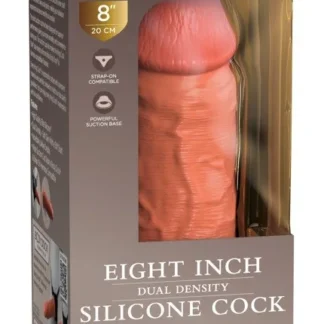 King Cock Elite 8" dildo z dvojhustotného silikónu