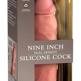 King Cock Elite 9" dildo z dvojhustotného silikónu