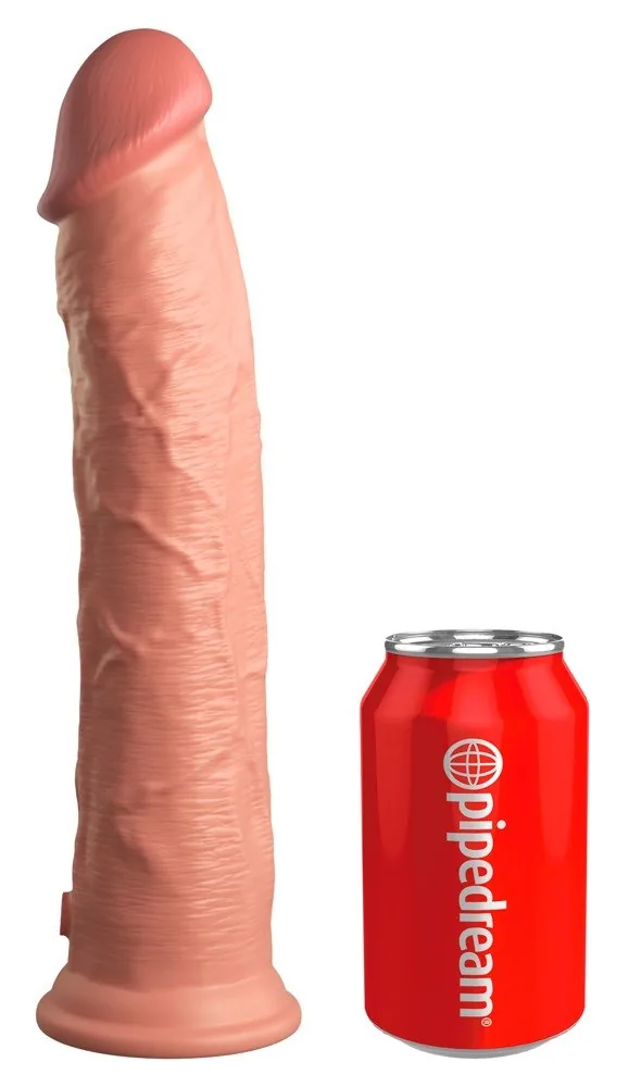 King Cock Elite 11" dildo z dvojhustotného silikónu – Obrázok 2