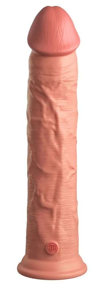 King Cock Elite 11" dildo z dvojhustotného silikónu – Obrázok 3