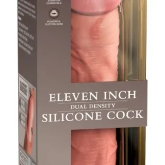 King Cock Elite 11" dildo z dvojhustotného silikónu
