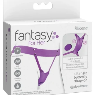 Ultimate Butterfly Strap-on – vibračné nohavičky