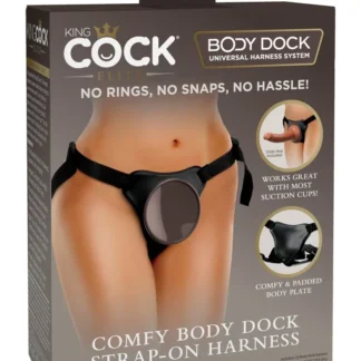 Comfy Body Dock – strap-on postroj s mäkkým čalúnením
