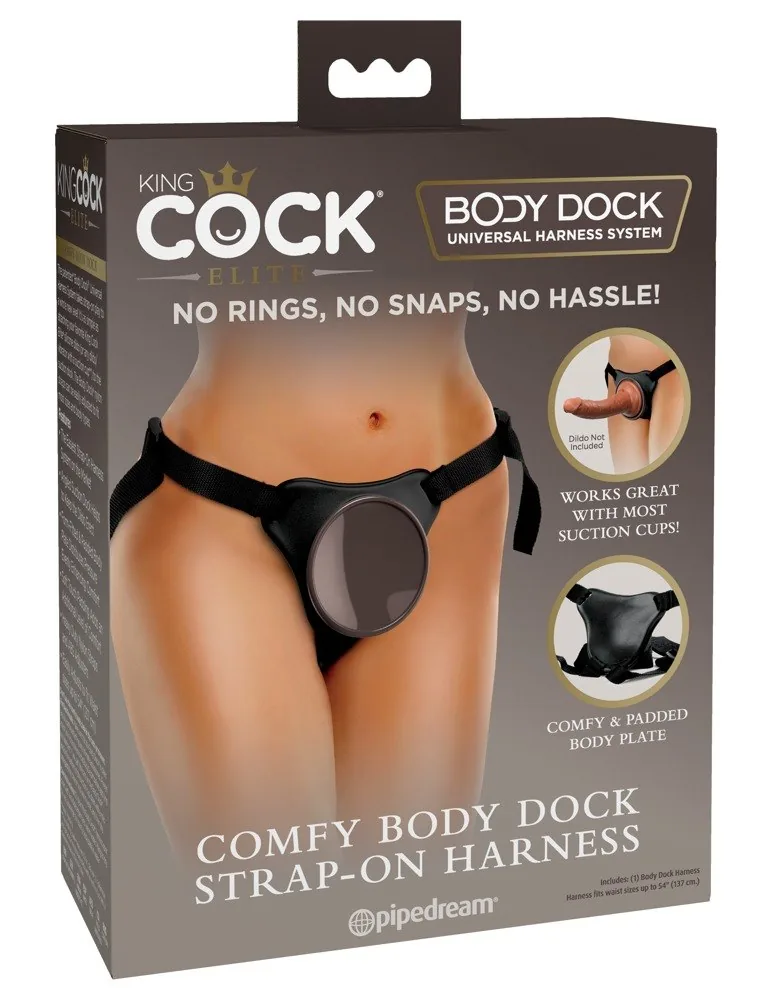 Comfy Body Dock – strap-on postroj s mäkkým čalúnením