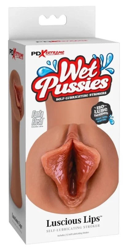 PDX Extreme Wet Pussies Luscious Lips – realistický masturbátor