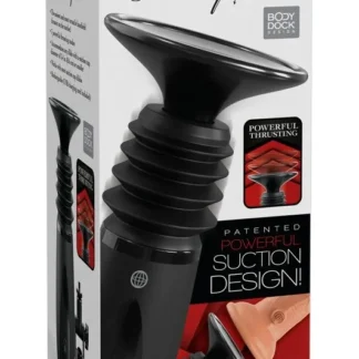 Prírazový mechanizmus Body Dock Handheld Thruster s prísavkou na dildá