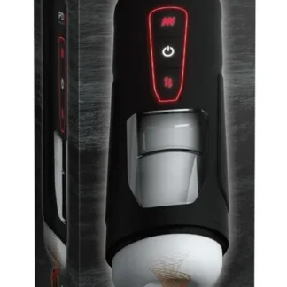 PDX Elite Milk Me Hotter – automatický masturbátor, čierny