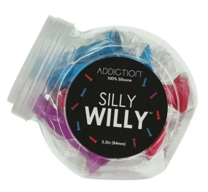 Addiction Silly Willy – mini dildá (12 ks)