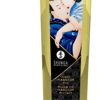 Shunga erotický masážny olej Seduction – Midnight Flower