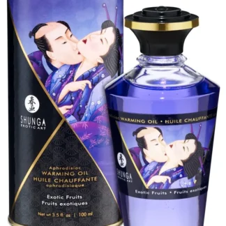 Shunga Aphrodisiac Warming Oil – exotické ovocie