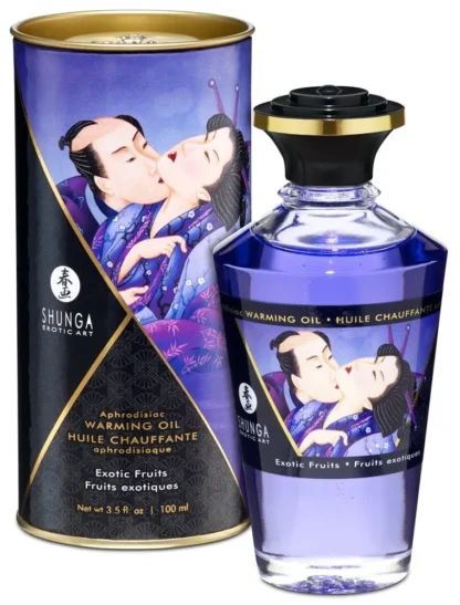 Shunga Aphrodisiac Warming Oil – exotické ovocie