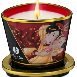 Shunga masážna sviečka Romance