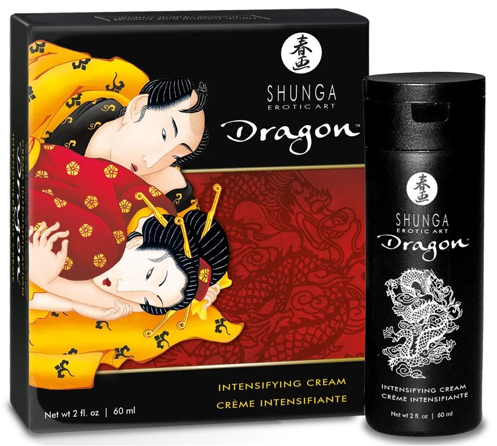 Shunga Dragon – stimulačný krém pre mužov