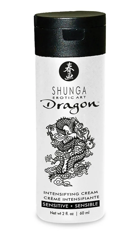 Shunga Dragon Sensitive – jemný stimulačný krém – Obrázok 2