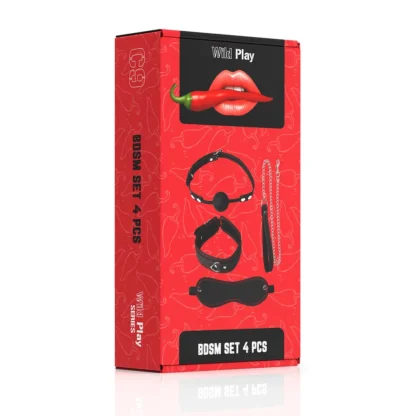 Sada BDSM 4 produkty Erospace Wild Play C9