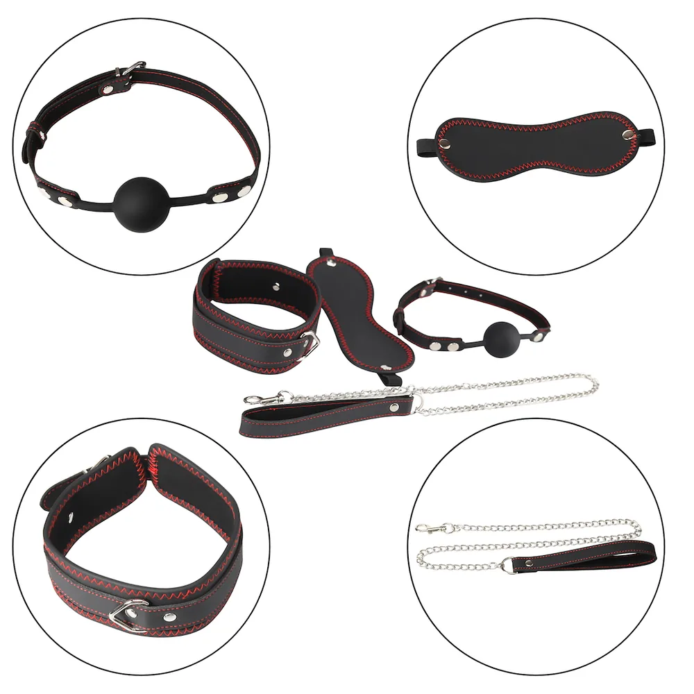 Sada BDSM 4 produkty Erospace Wild Play C9 – Obrázok 4