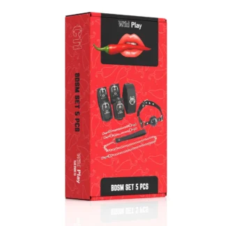 Sada BDSM 5 produktov Erospace Wild Play C11