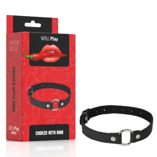 Obojok na krk s kovovým krúžkom Erospace Wild Play C17