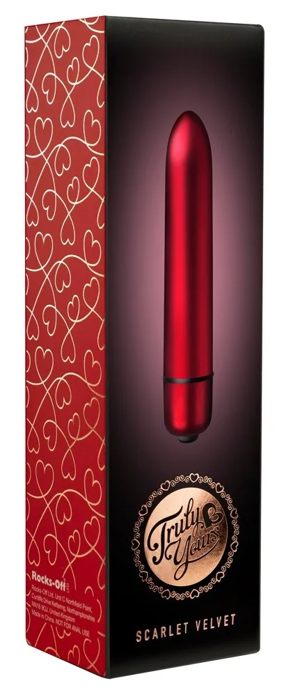 Scarlet Velvet Red – vibračná guľôčka