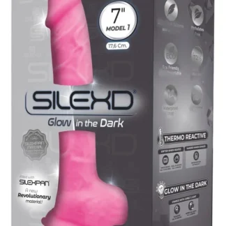 SilexD 7" Model 1 Glow in the Dark – realistické dildo