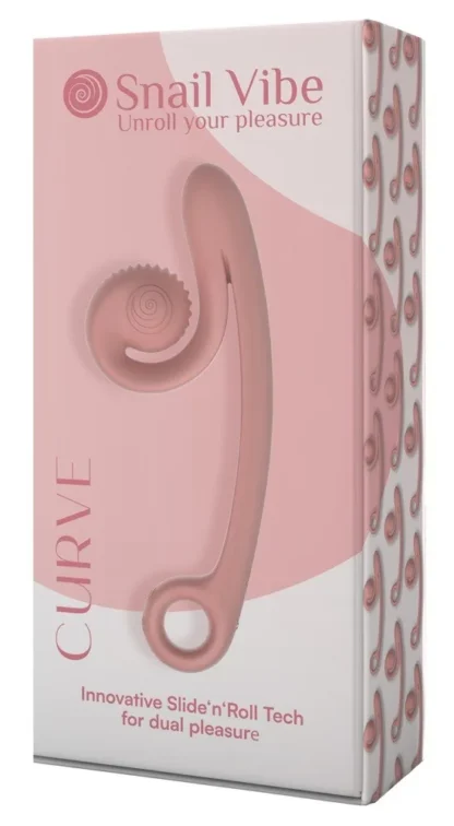 Snail Vibe Curve – duálny vibrátor