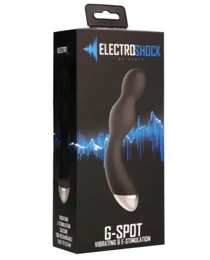 ElectroShock E-Stimulation G-Spot vibrátor – čierny