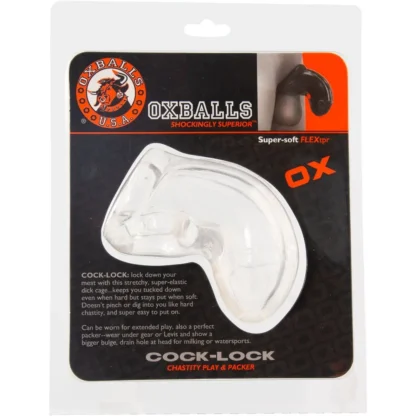 Oxballs Cock-Lock Chastity Clear