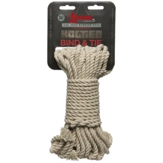 KINK by Doc Johnson Bind & Tie konopné bondage lano 15 m (50 ft)