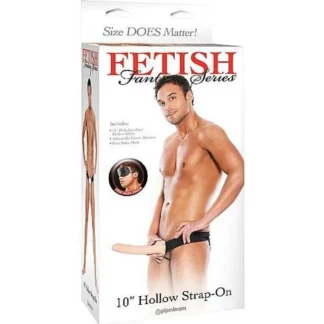 Fetish Fantasy Strap-on 11 - dutý pripínací penis (prírodná farba)